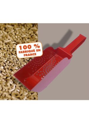 La pelle courbe à pellets